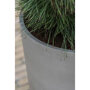 Pottery Pots Refined Max ronde plantenbak grijs detail